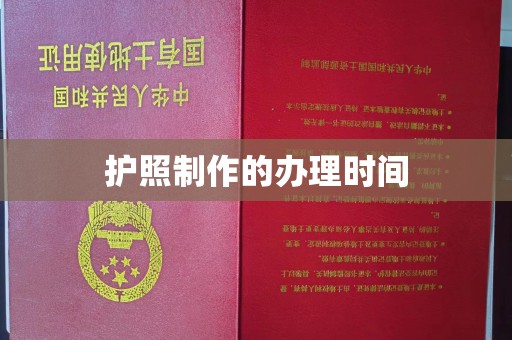 儋州护照制作的办理时间